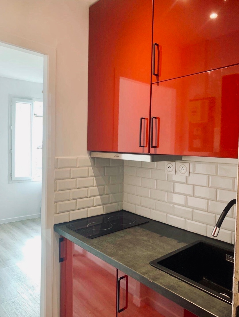 The kitchenette